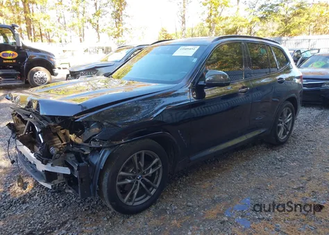 2020 BMW X3 xDrive30I z USA, uszkodzony, nr VIN 5UXTY5C00L9D65505